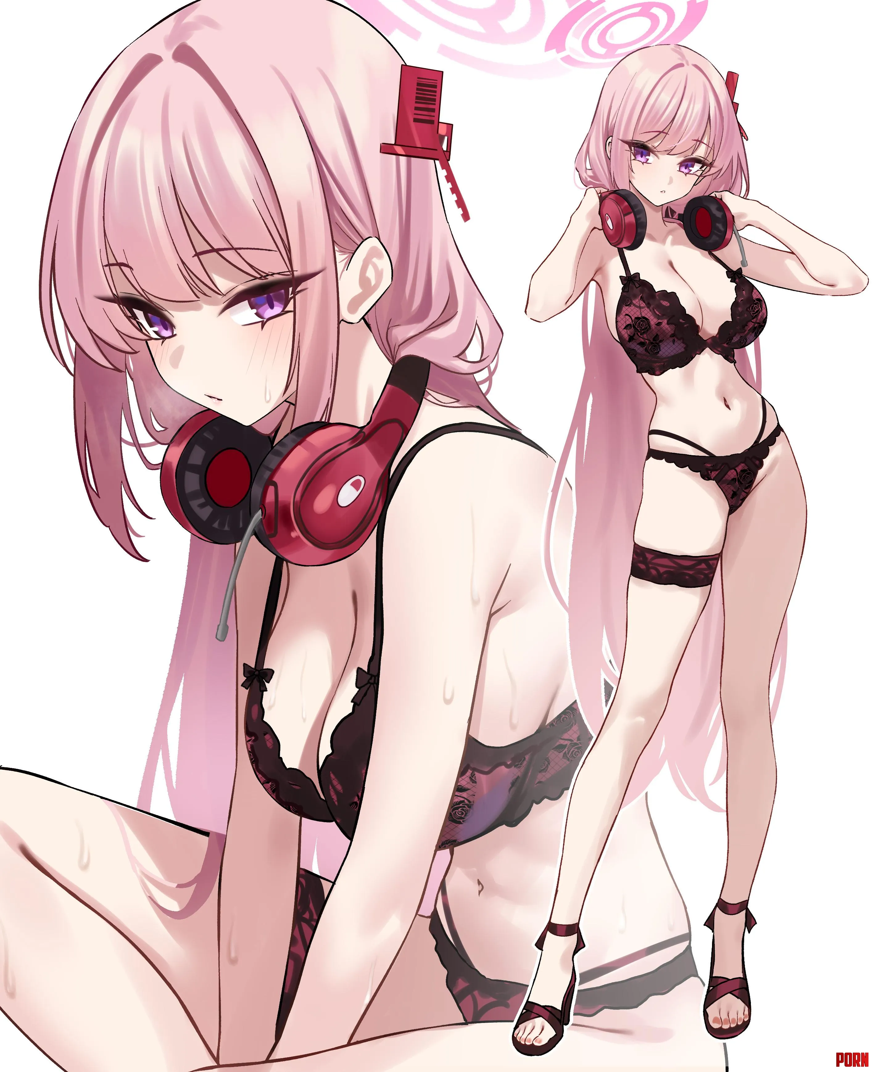 Eimi lingerie (Shigure) [Blue Archive] by That-casual-guy