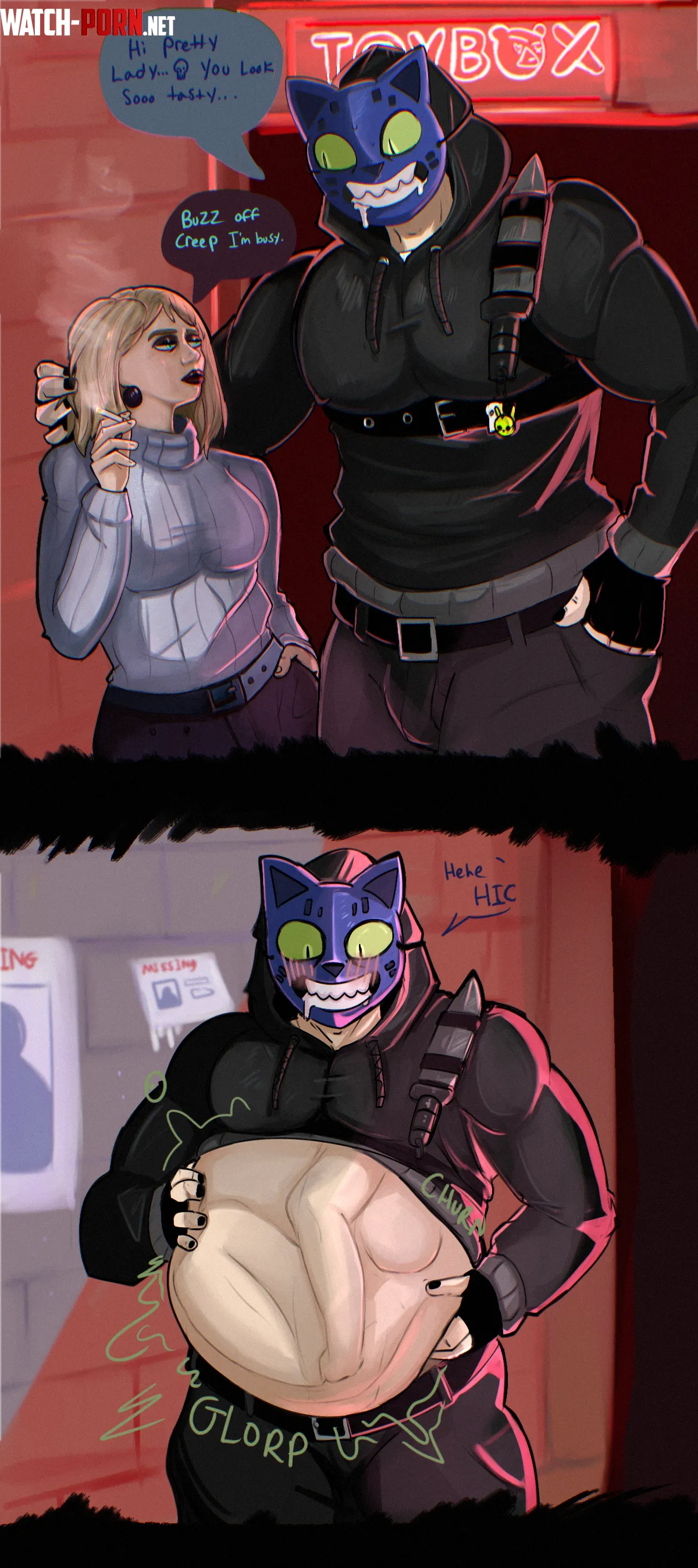 {Comic} Pretty Lady (Clydethebot) by pornzlover