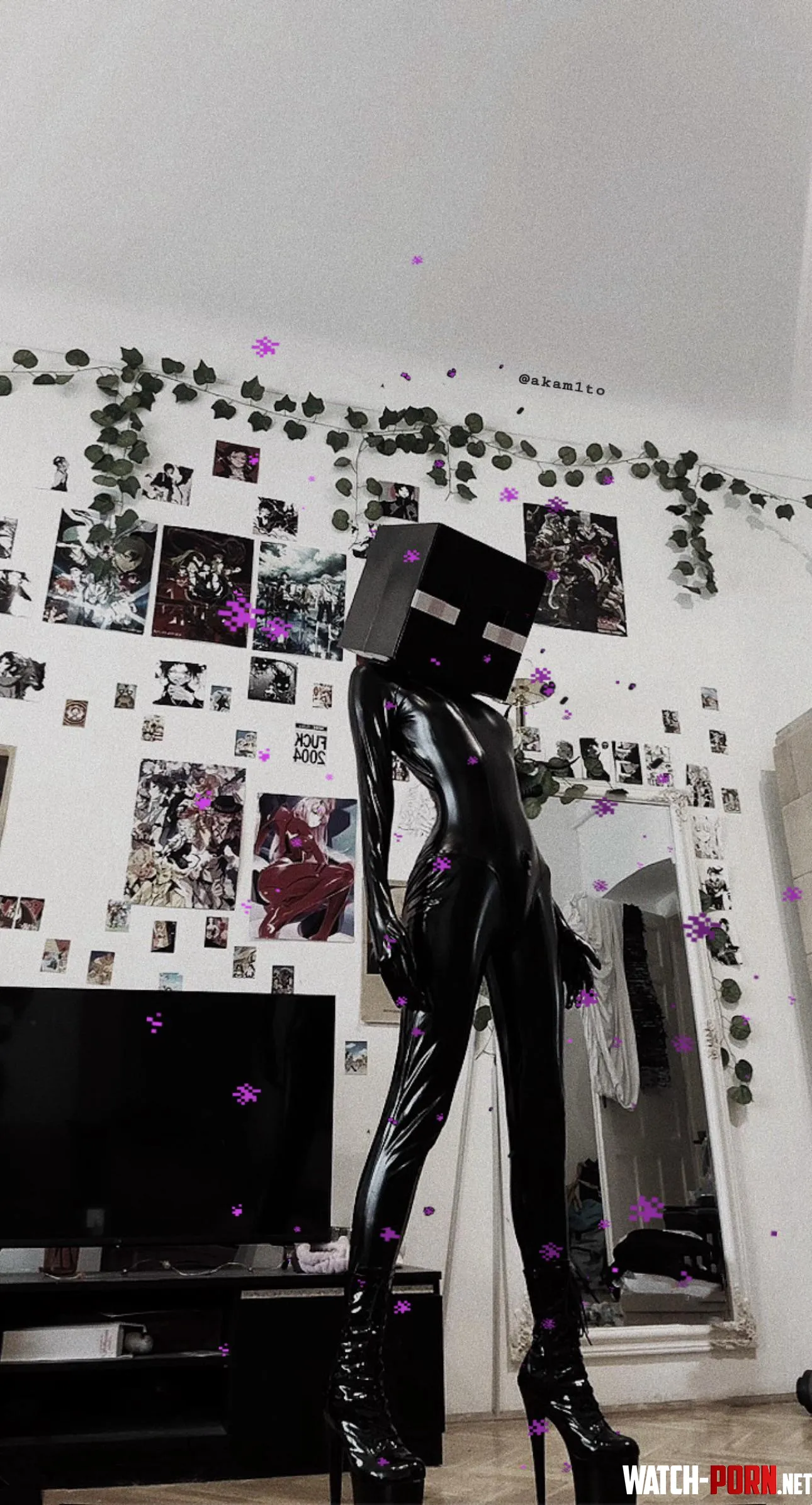 Enderman cosplay by akam1to by Curious_Vast_8047