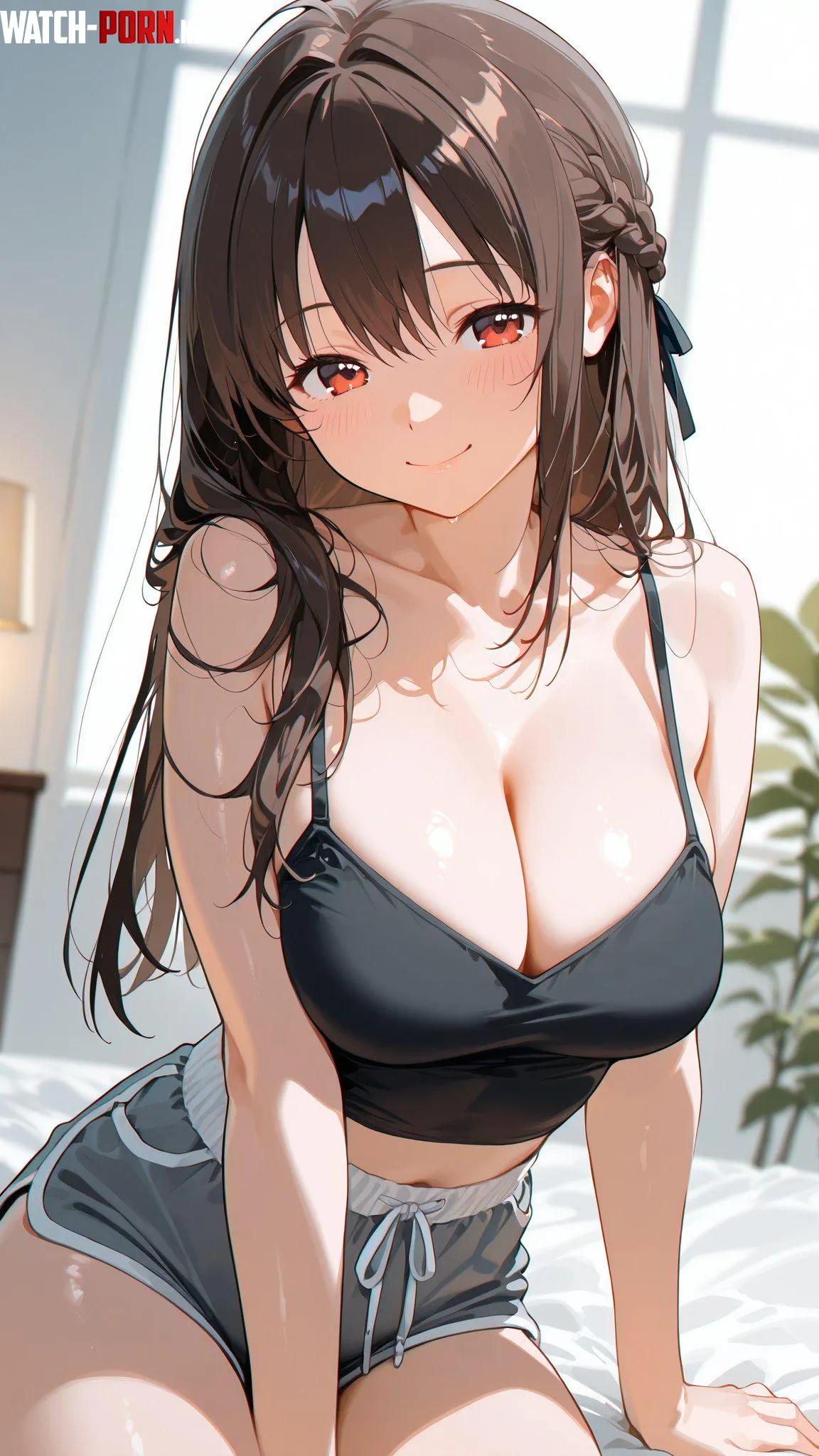 Black Tank Top by WoolsonDaSheep