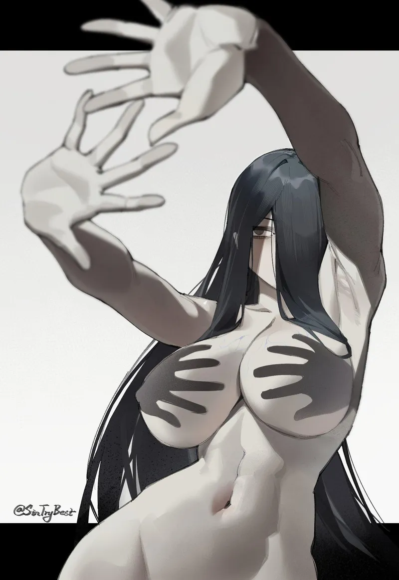 Thumbnail Bazaarthrone Presents Sadako Shadow Hand Bra: An OppaiLove Tale