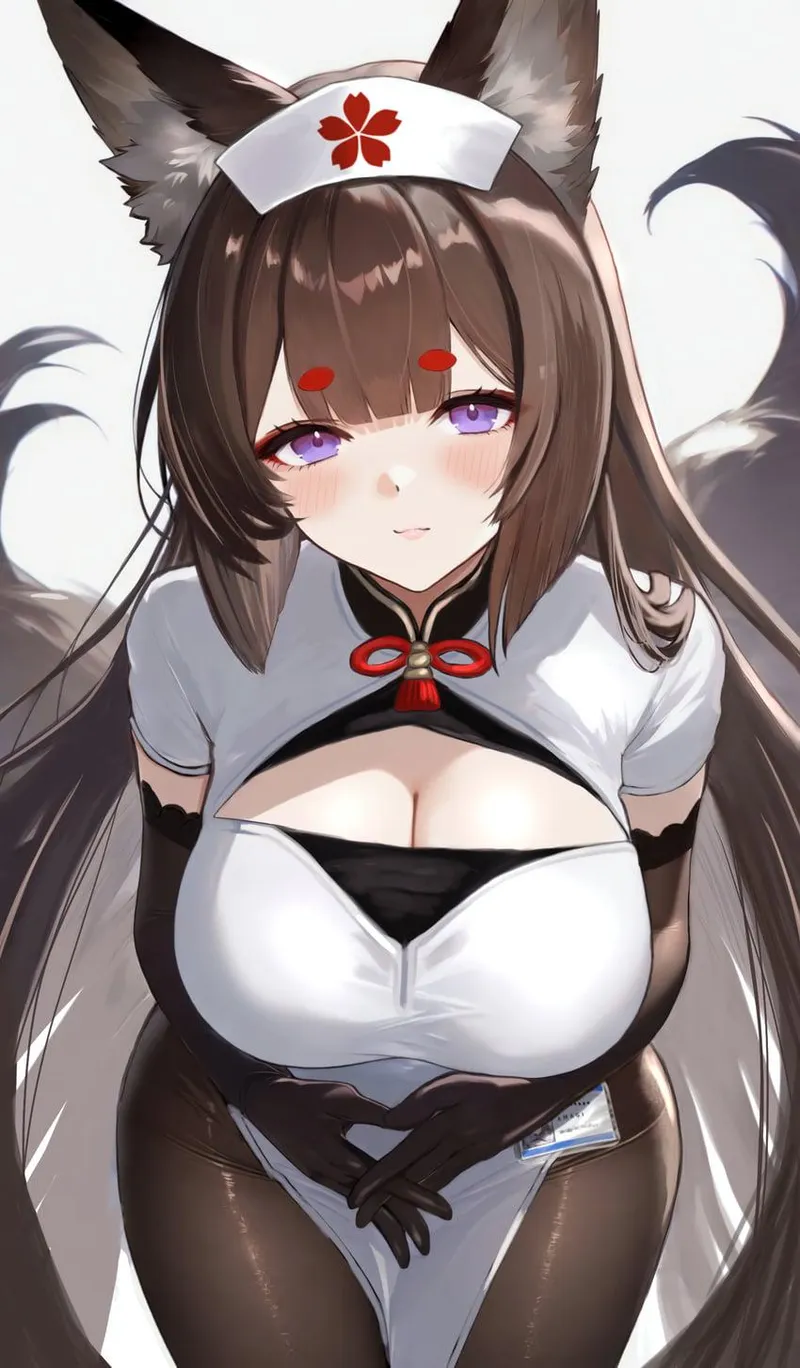 Thumbnail RainDMask Presents 'Amagi as a Nurse' in azur lane | ecchi