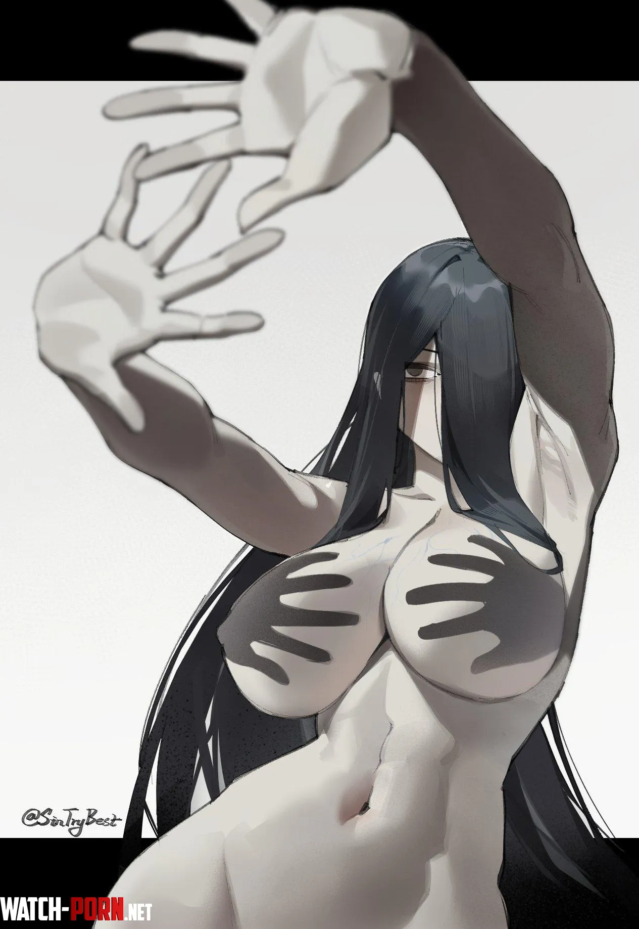 Sadako Shadow Bra (SinTryBest) [The Ring] by Bazaarthrone