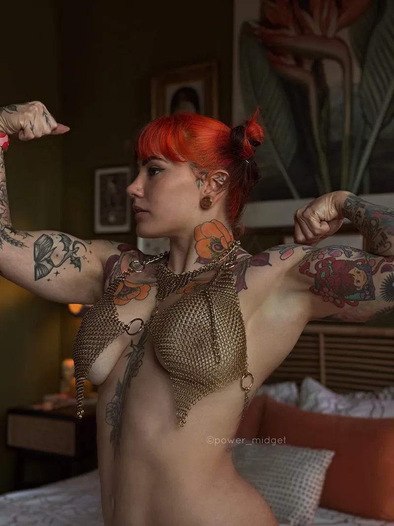Thumbnail Explore power_midget's Strength: 'Smoll but Ready for Your Load' in NSFW_Hardbodies