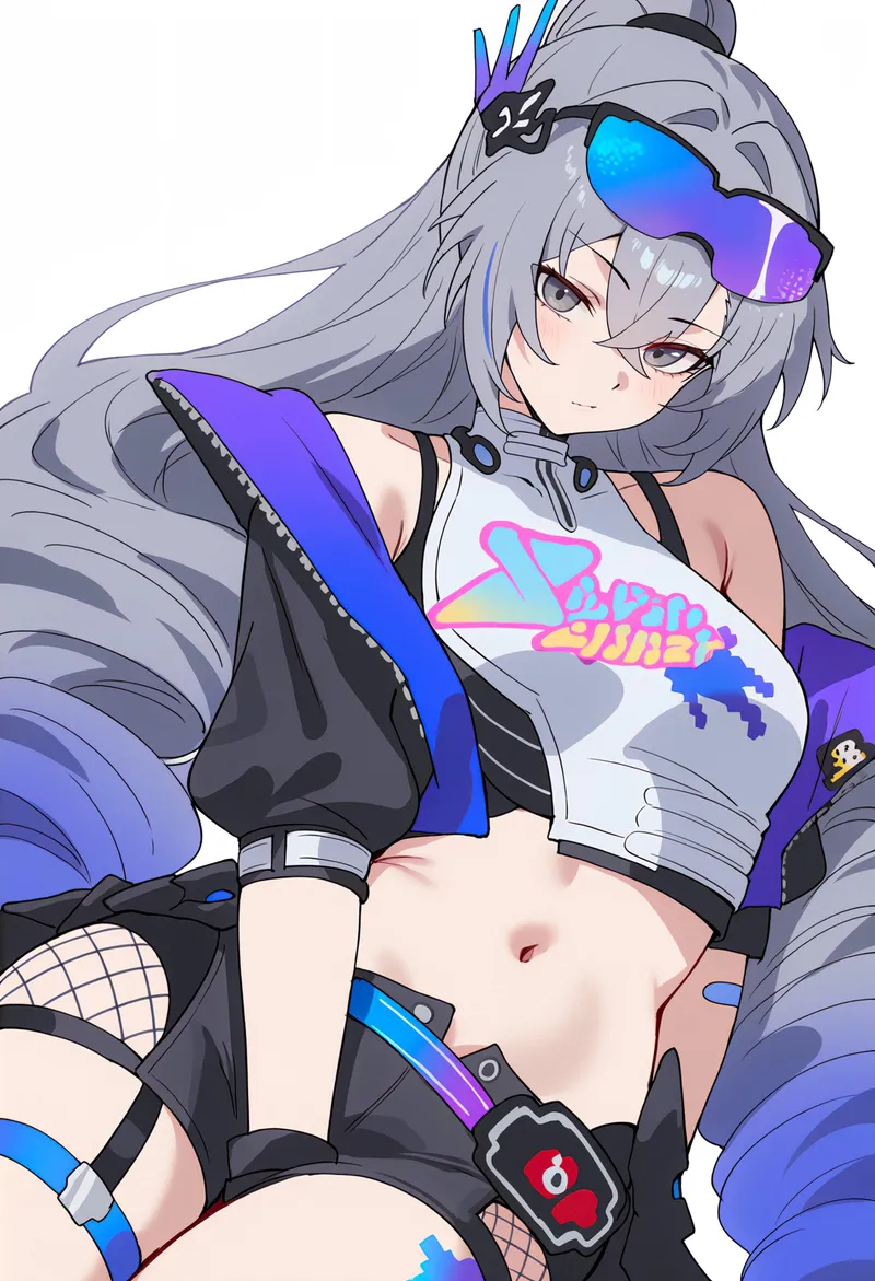Thumbnail WoolsonDaSheep features Silver Wolf [Honkai Star Rail] - animemidriff