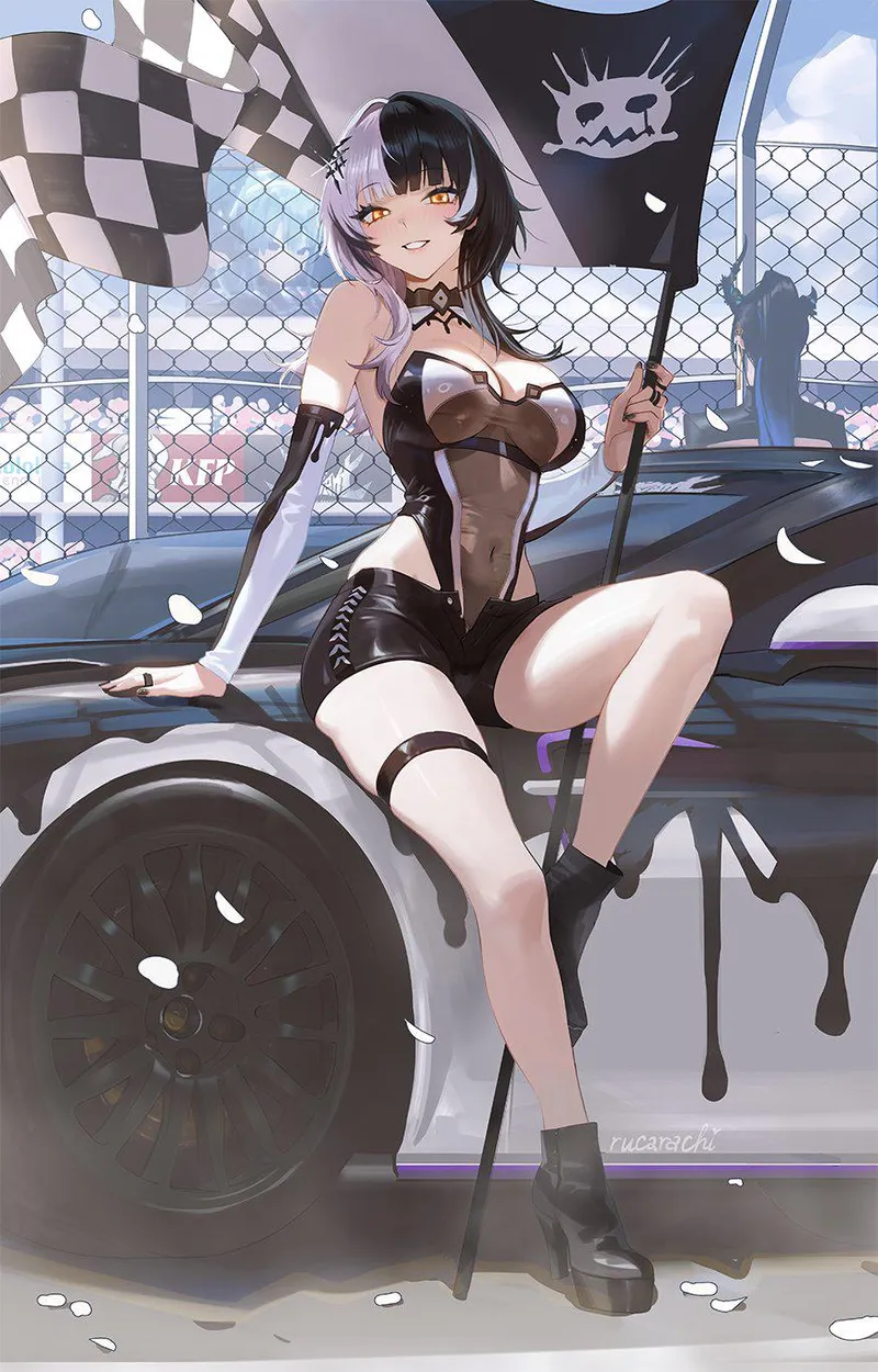 Thumbnail Adventurous_Row3305 features Race Queen Shiori Novella [Hololive] - animemidriff