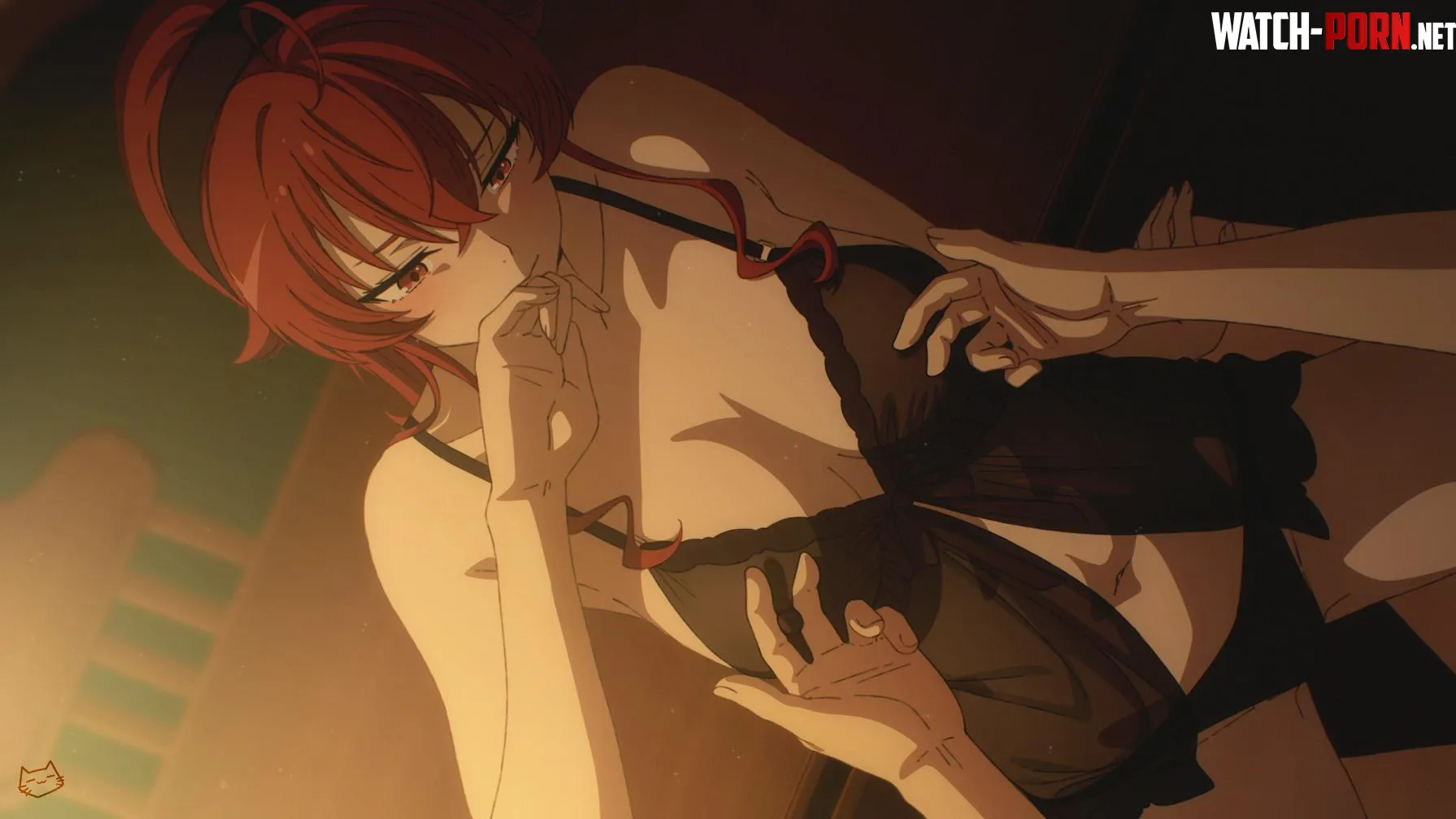 Gently playing with her nipples (keihh) [mushoku tensei] by BloodLustHunt
