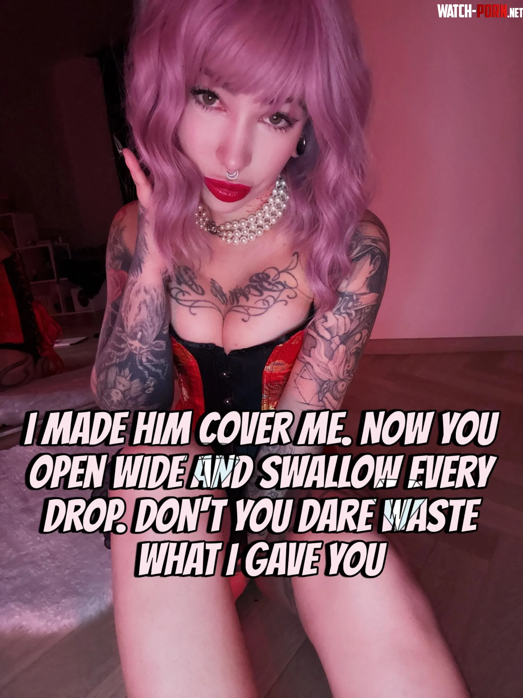 He covered me, so now you swallow every drop by cuteMerry