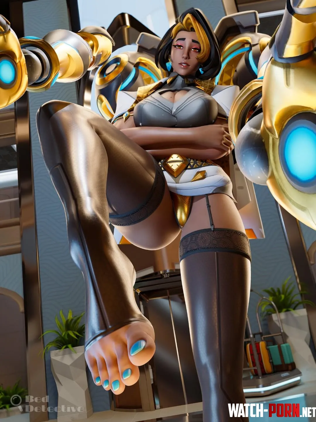 Domina [Overwatch] (Beddetective) by Kyoto709