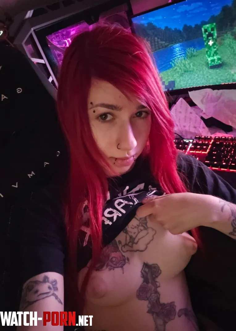 Play with me while I play minecraft? [f] by OkQuaint