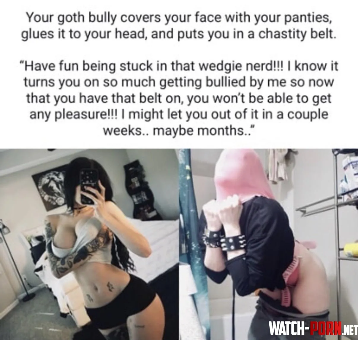 Wedgie Caption (from a while back)💕 by GalaxyWedgie