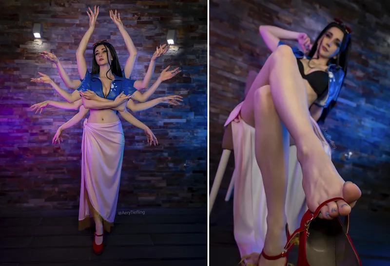 Thumbnail Aery Tiefling's Nico Robin in Rule34Feet - A Work of Art