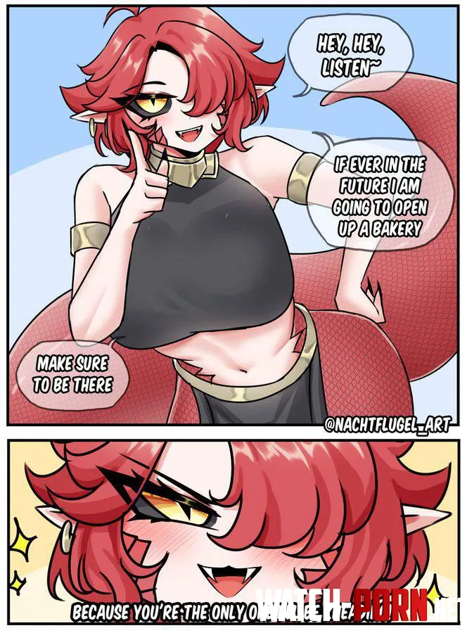 Paprika's attempt of flirting by carolyningP
