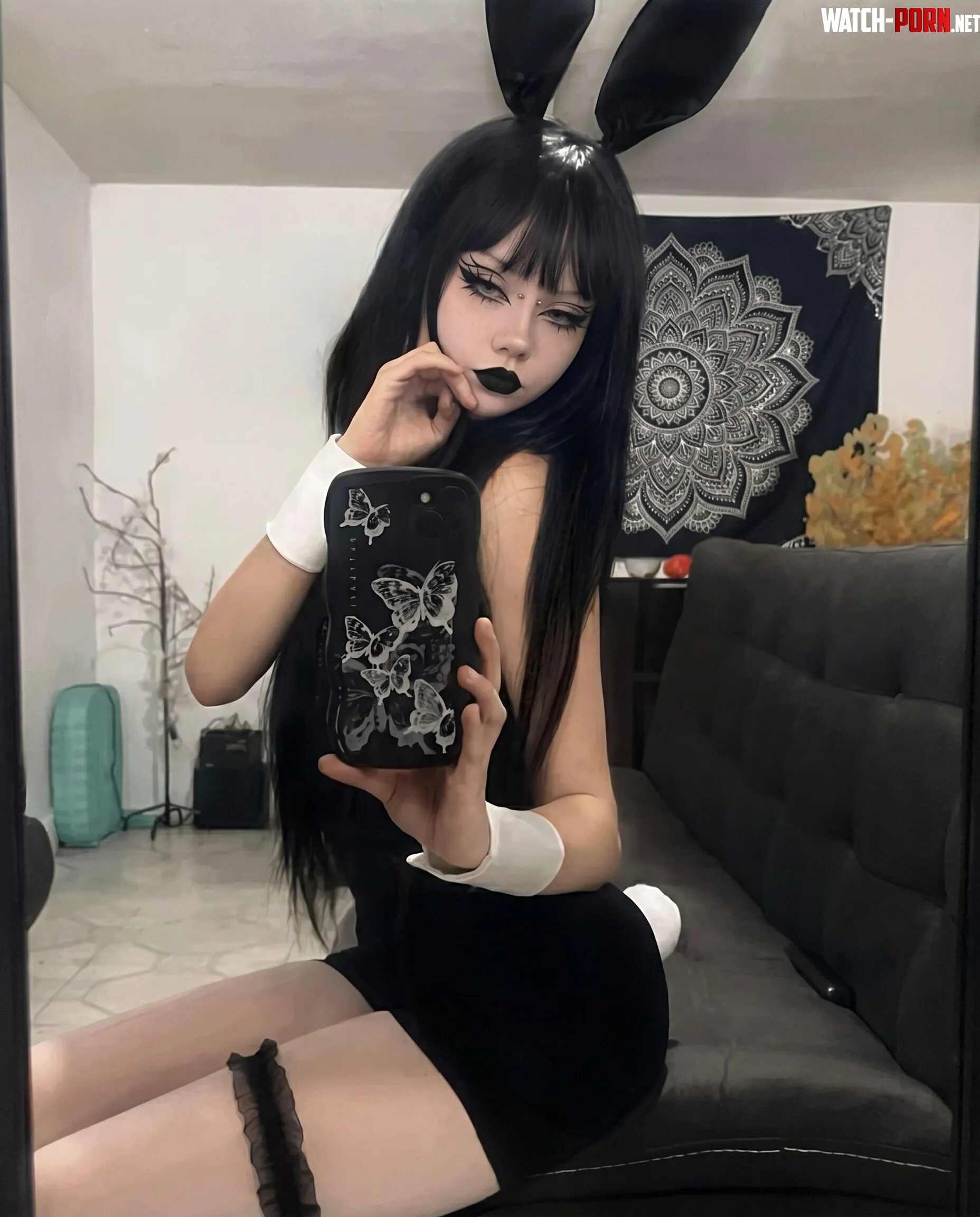 I'd be your sweet and naughty bunny, but can you handle it by rainbowtraffic