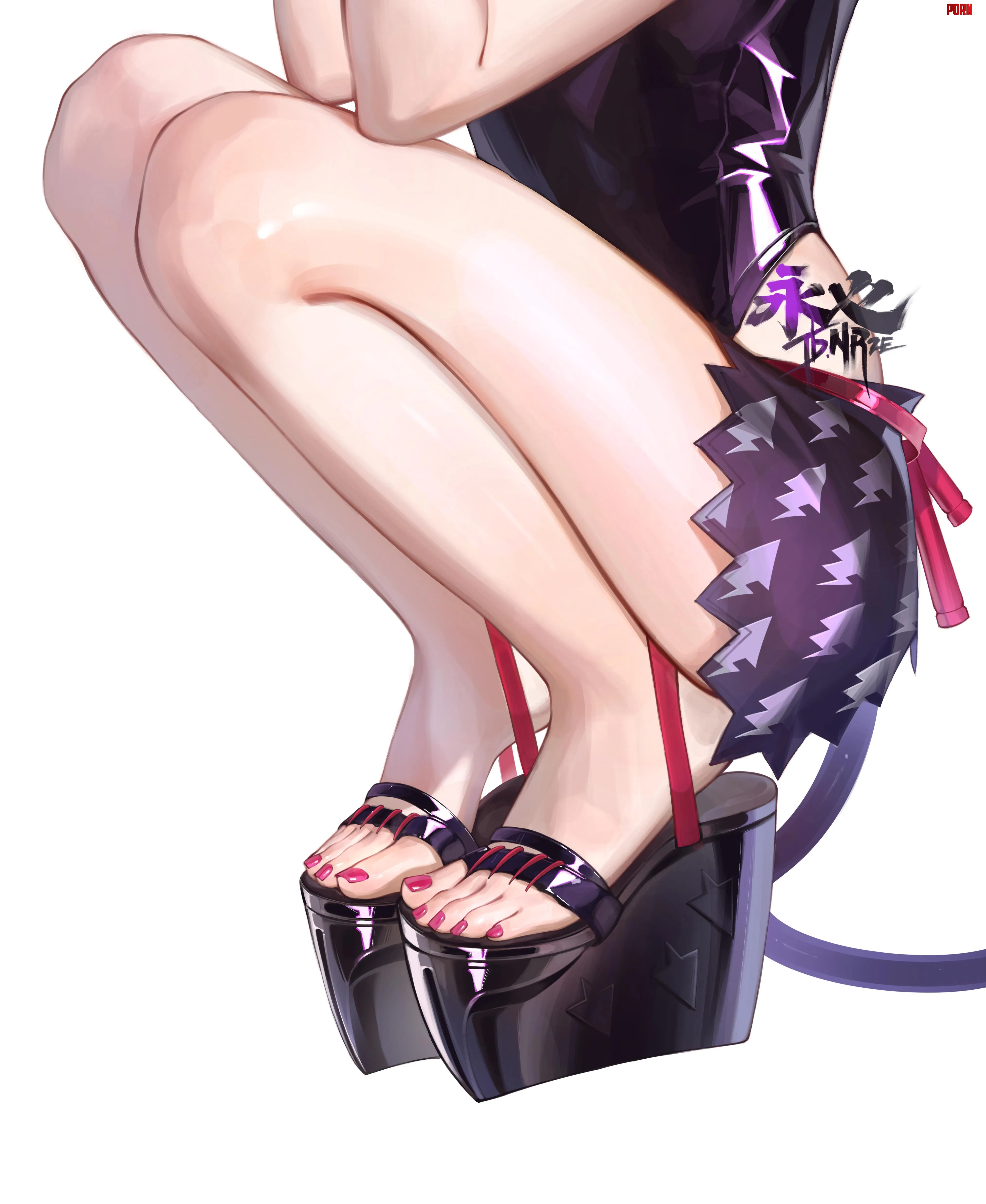Jane Doe squatting (永心NRZE Tb) [Zenless Zone Zero] by Level-Ad5048