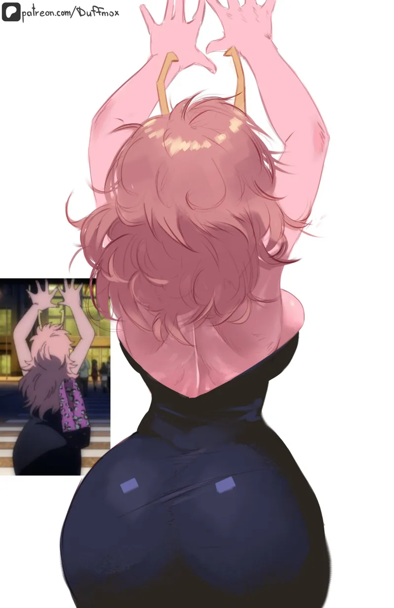 Thumbnail Timeskip Mina from My Hero Academia by Bazaarthrone | Rule34