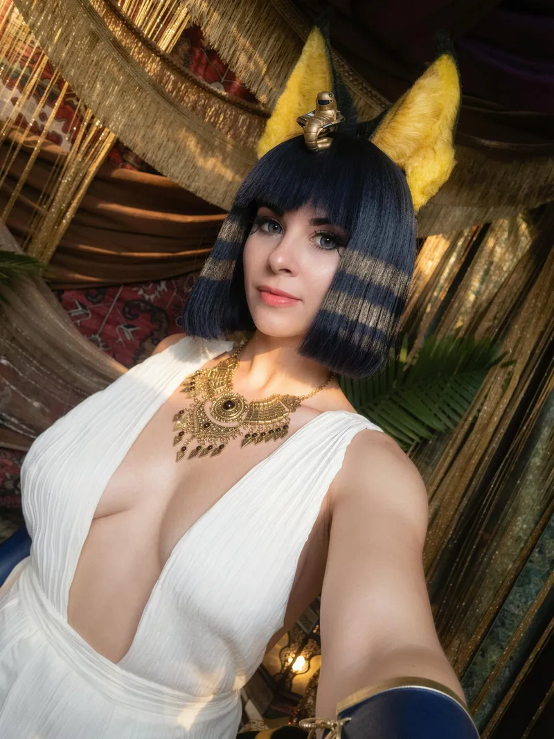 Thumbnail Discover YunieSunshine's Charming Ankha Cosplay from Animal Crossing