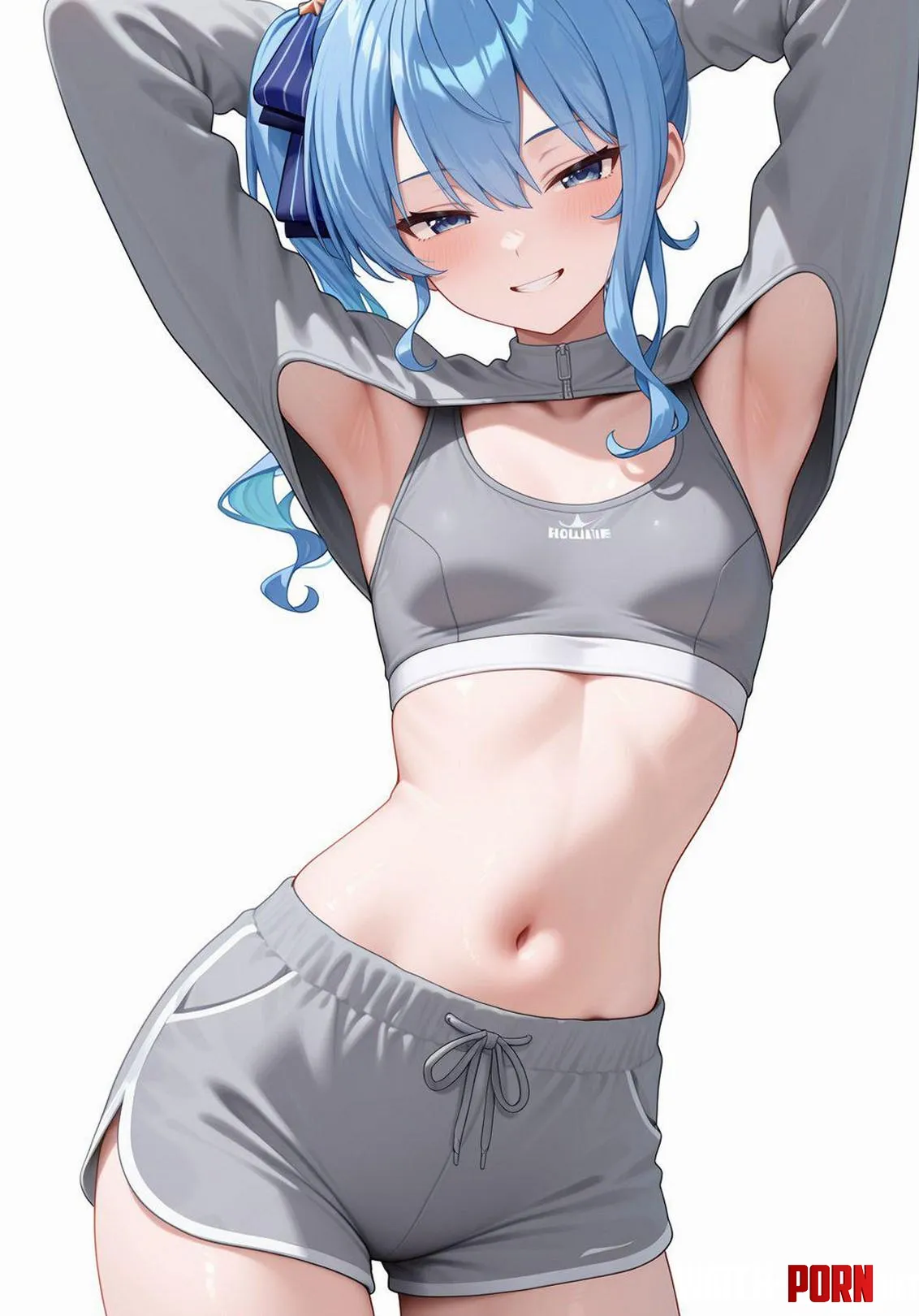 suisei hoshimachi showing some midriff vibes [Hololive] by mattyhill420