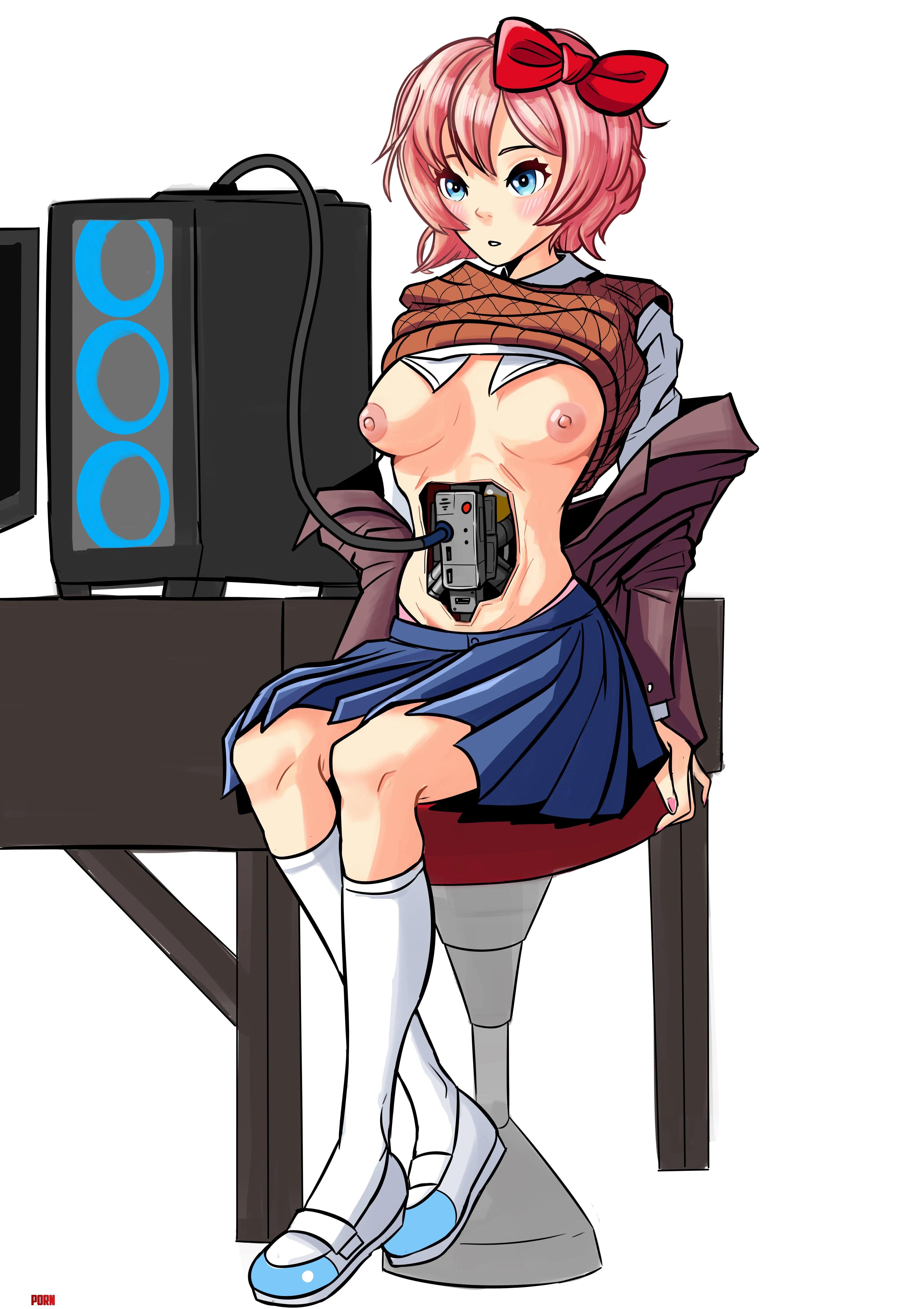 Uploading Sayori.chr into a new body. (Sebitas) by Brilliant_Damage1742