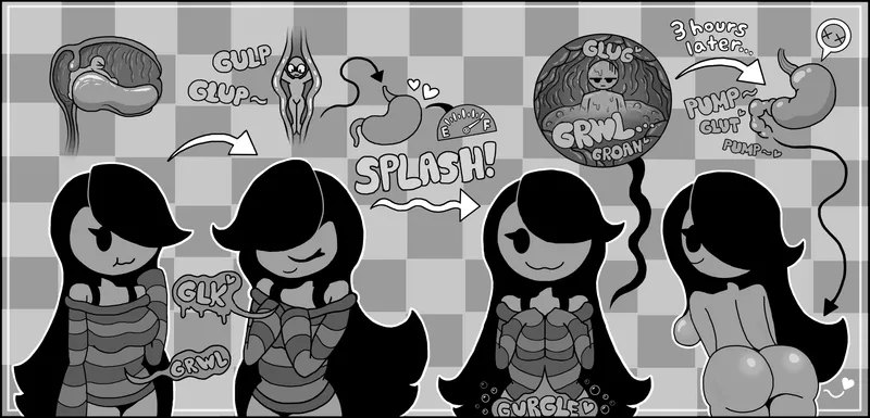 Thumbnail Cream's Tasty Vore Lunch Illustration by ScubaBagel078