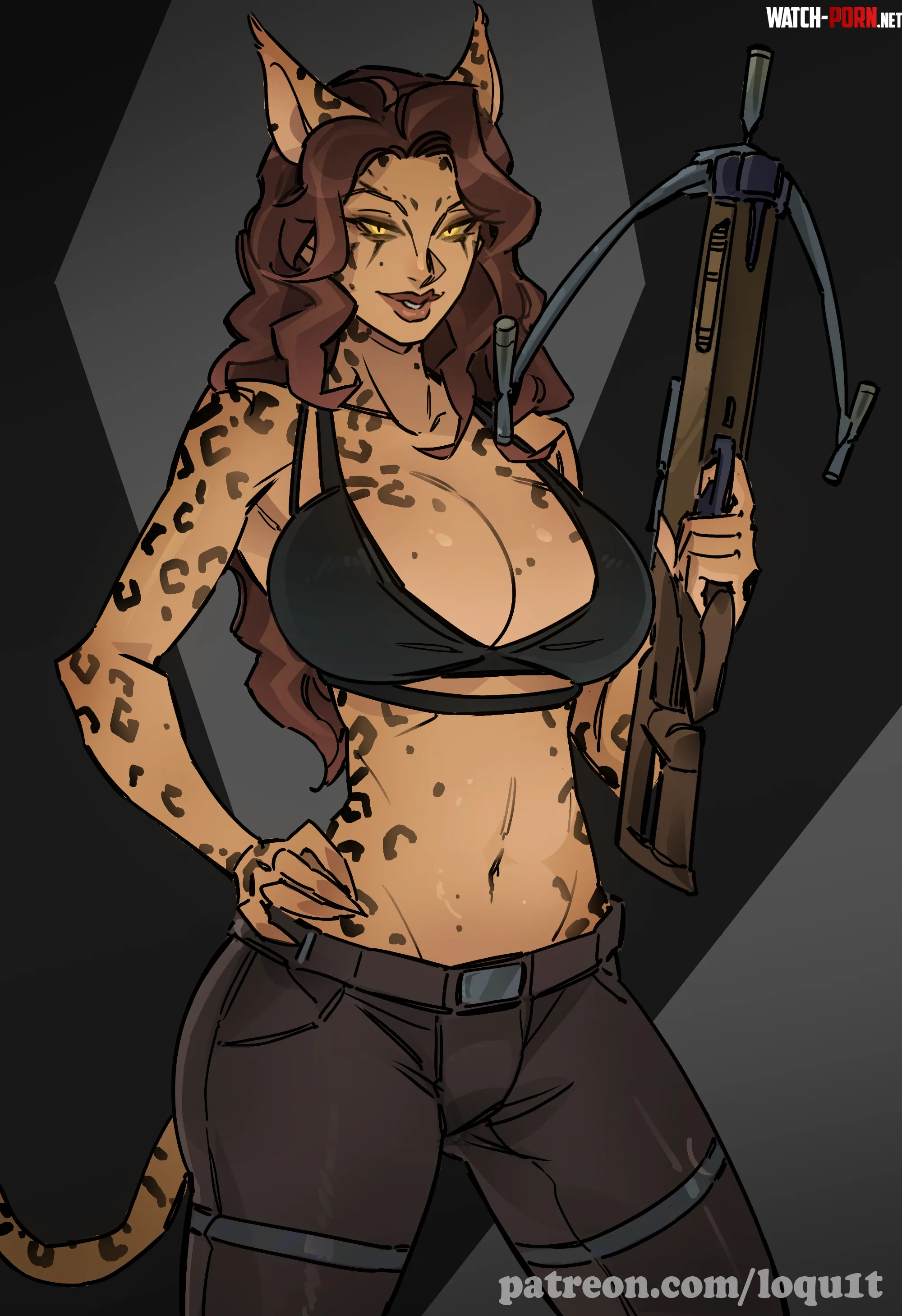 Feline Invader 🐈 (Loqu1t) by IwanMankowski