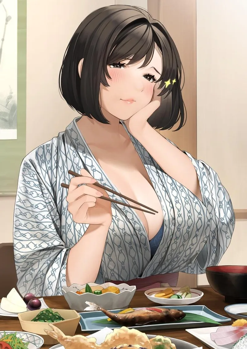 Thumbnail Yunu_22's Idea: After Bath Delight - AnimeMILFS Lifestyle