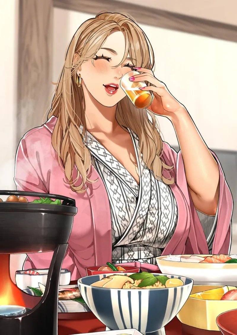 Thumbnail Dinner Invitation: Let's Step Out Tonight - yunu_22's AnimeMILFS