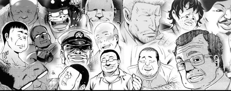 Thumbnail LF Mono Source: 15boys, 6+boys, bald, black hair, camcorder, close-up, collage, collage/collection, face, faceless male, glasses, looking at viewer, meme, military hat, mole, multiple boys, sfx, ugly bastard, video camera by HentaiSource_Archive