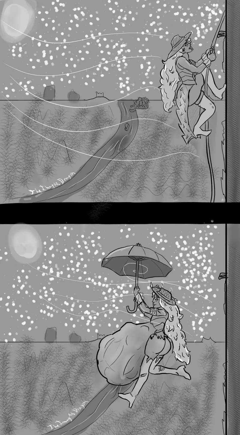 Thumbnail Midnight Heist Vore Fantasy | Art and OC by The_Imagined_Dragon