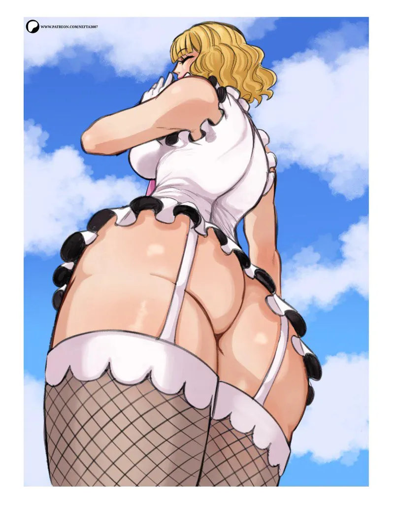 Thumbnail Stussy's Cheeks Exposed (NeftaNSFW) from One Piece: An Ecchi Exploration