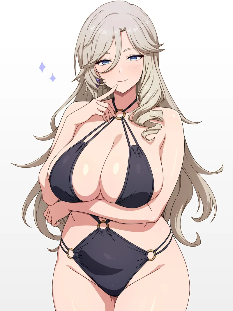 Thumbnail Sensual Waves with Swimsuit Jiuyuan: An Ecchi Adventure by xSaviour_N