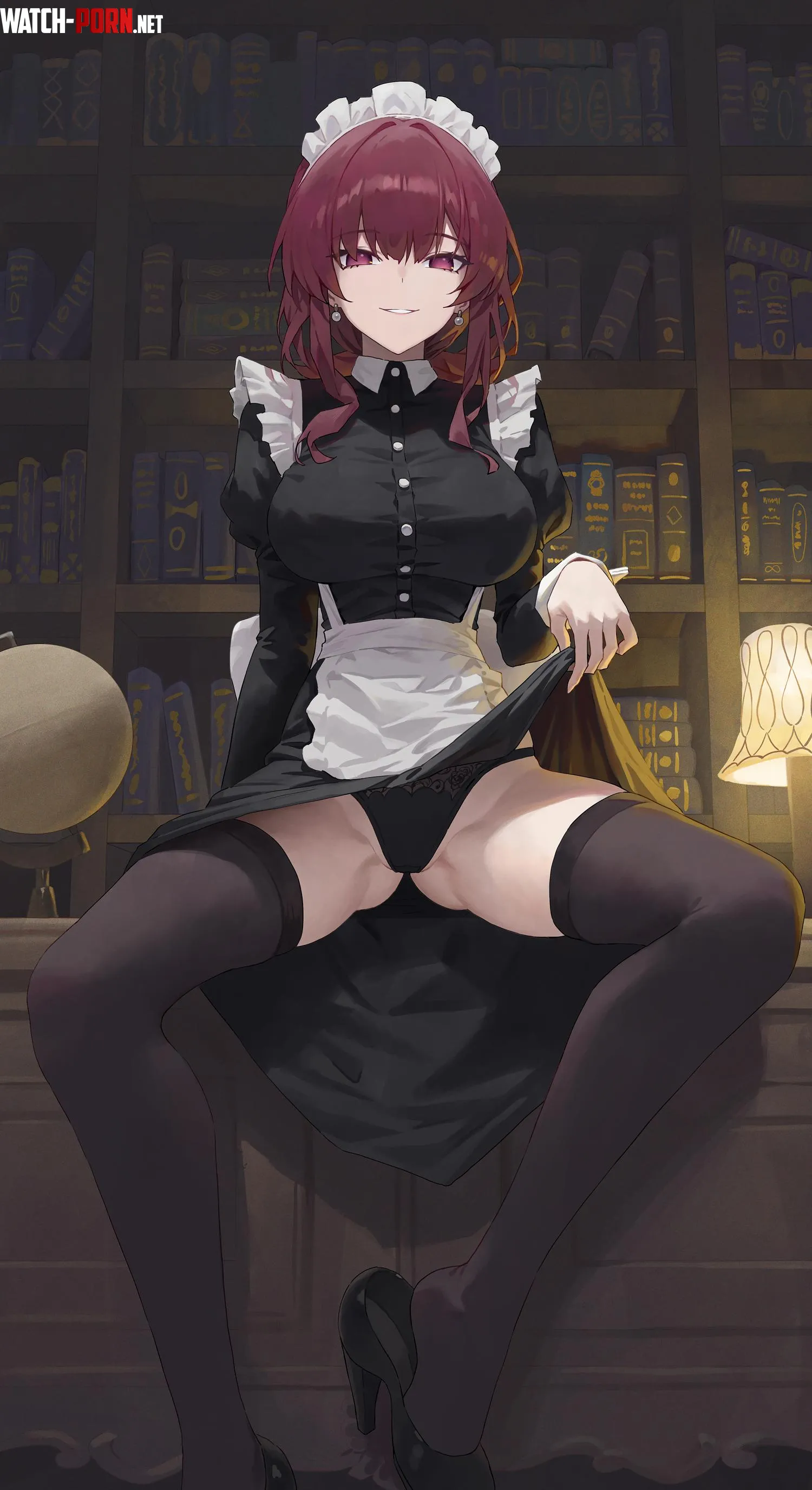 Maid Kafka [Honkai Star Rail] by WoolsonDaSheep