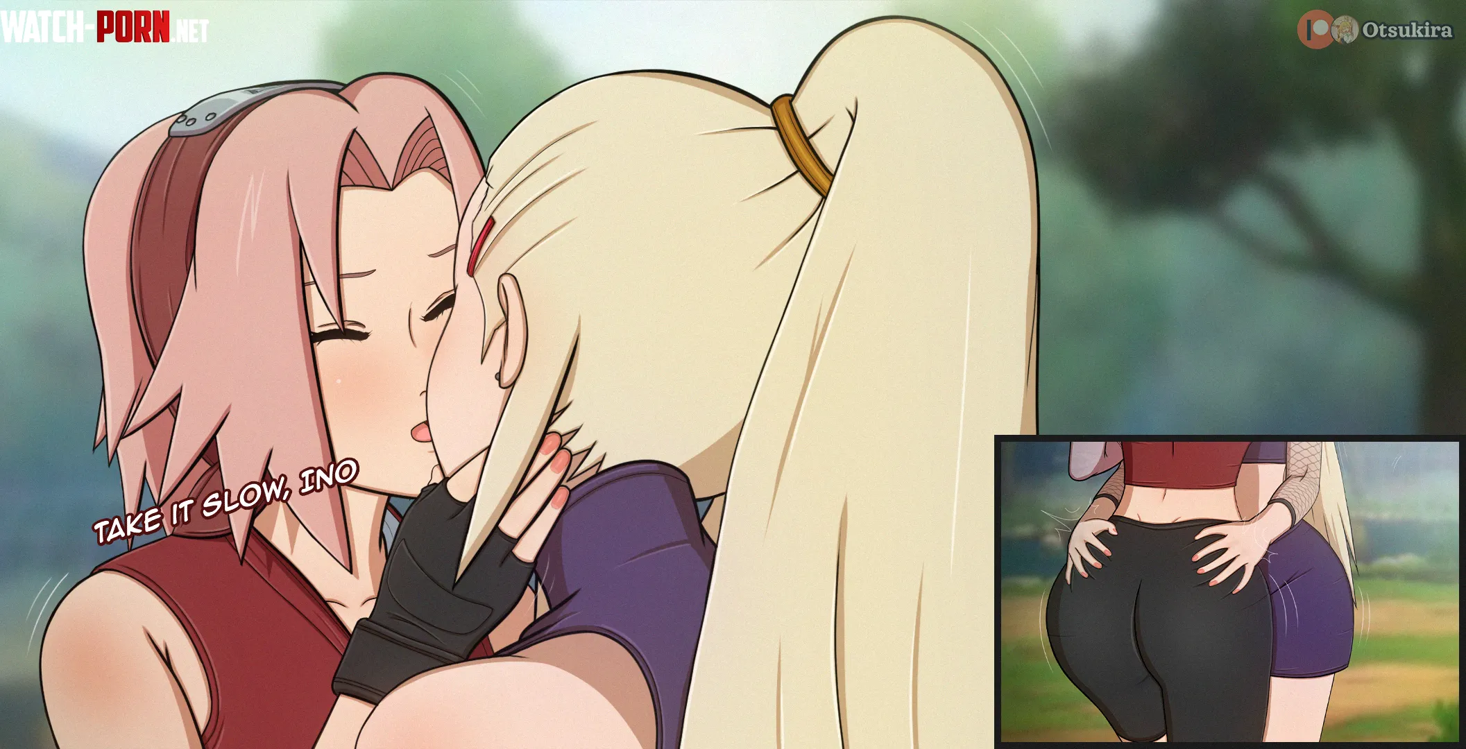 Sakura and Ino by Oxide_Penta