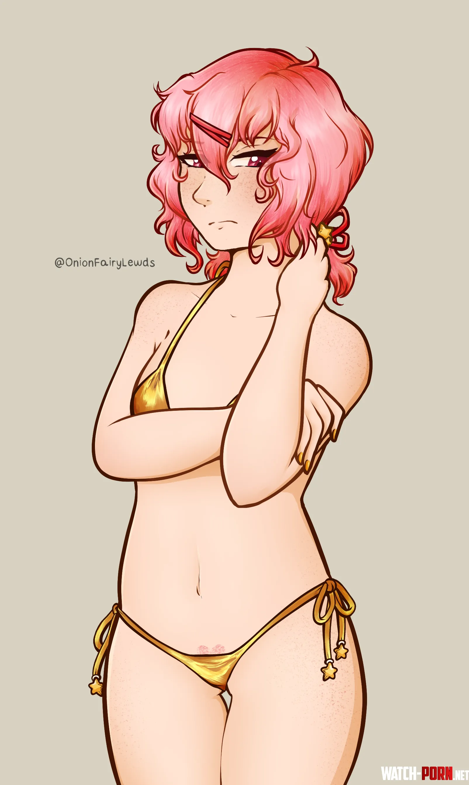 [OnionFairyLewds] Golden Week Natsuki by OnionFairy99