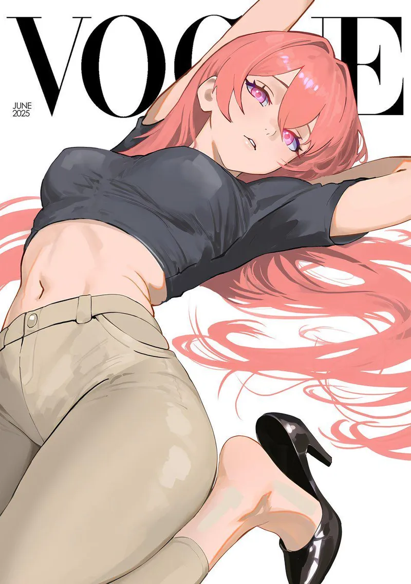 Thumbnail Vogue Cover by WoolsonDaSheep in animemidriff Category