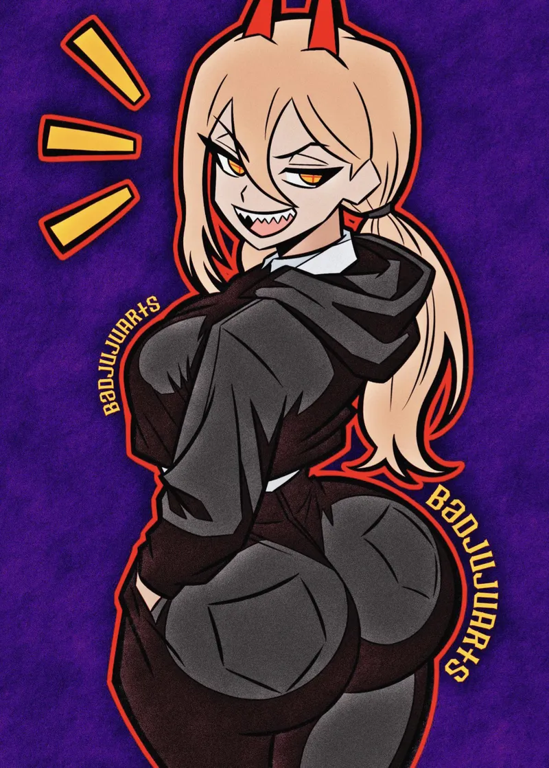 Thumbnail Power’s Fat Butt Unveiled - Dive Into AnimeBooty Sensation