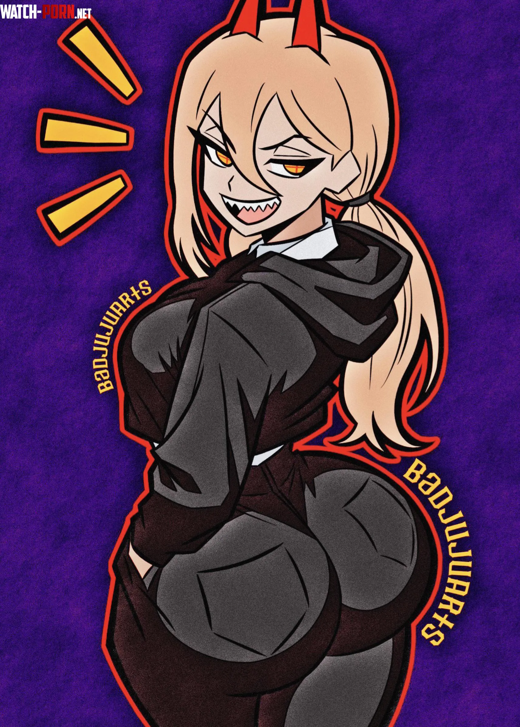 Power’s fat butt (badjujuarts) by Kawakammi