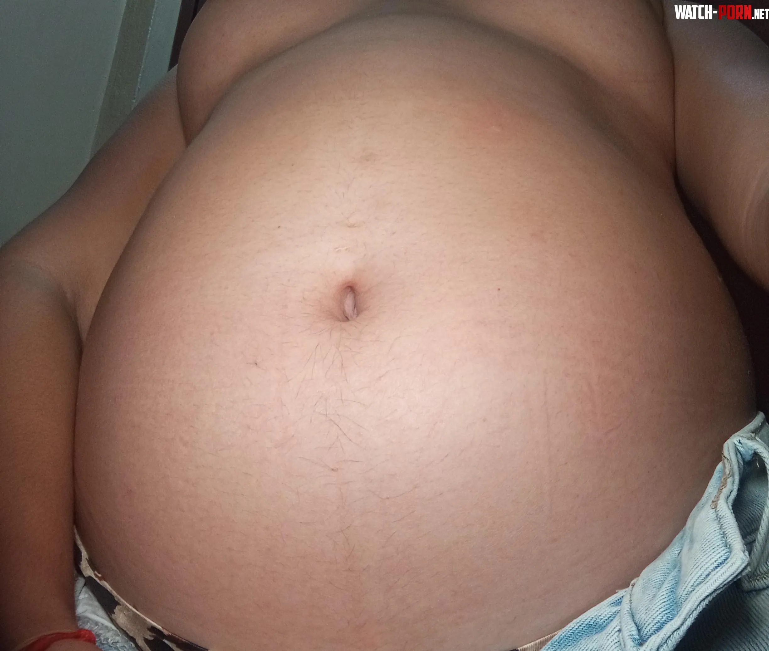 Hello. A soft and very squishy little tummy. by Glass_Ganache_6096