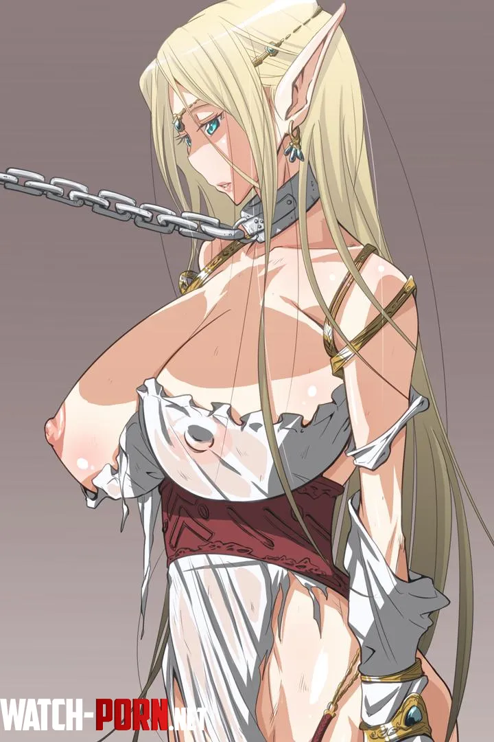 Captured blonde elf girl [Original] (くにふと) by Attacking_Diarrhea
