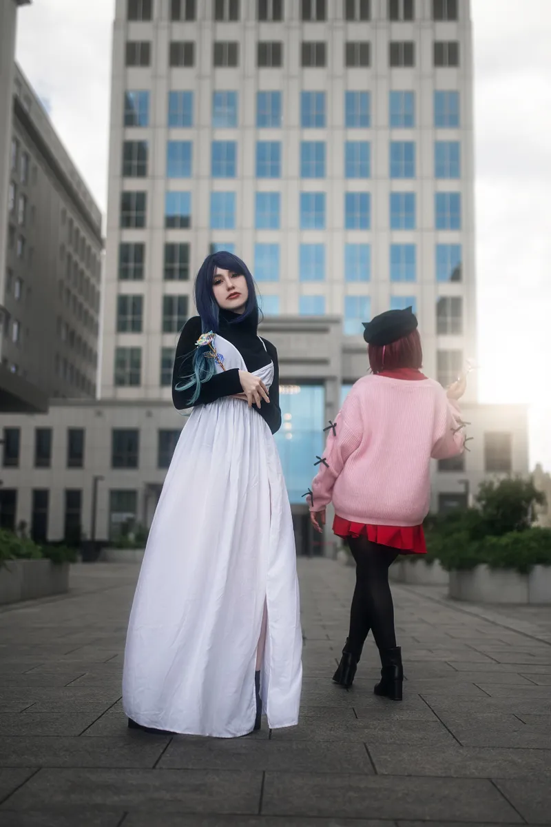 Thumbnail Stunning Akane Kurokawa Cosplay from Oshi no ko by vicia_cosplay | Cosplaygirls