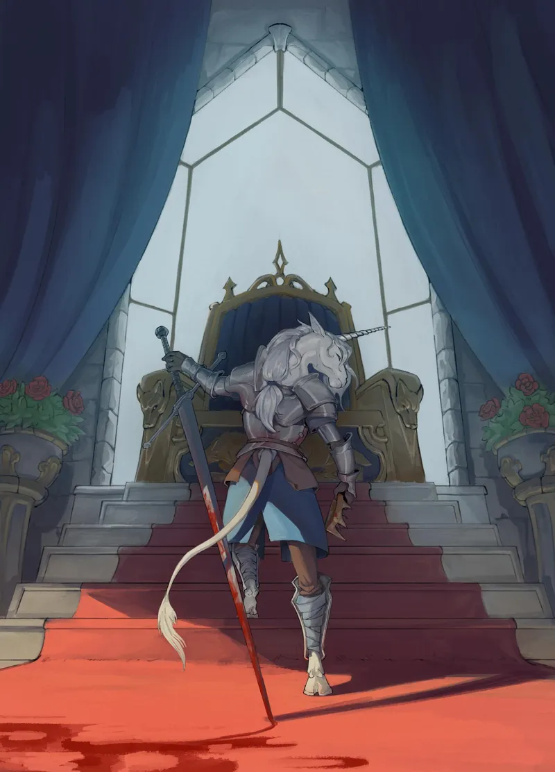 Thumbnail NSFW Furry Art: King Slayer Illustration by EmotionalSupportDirt