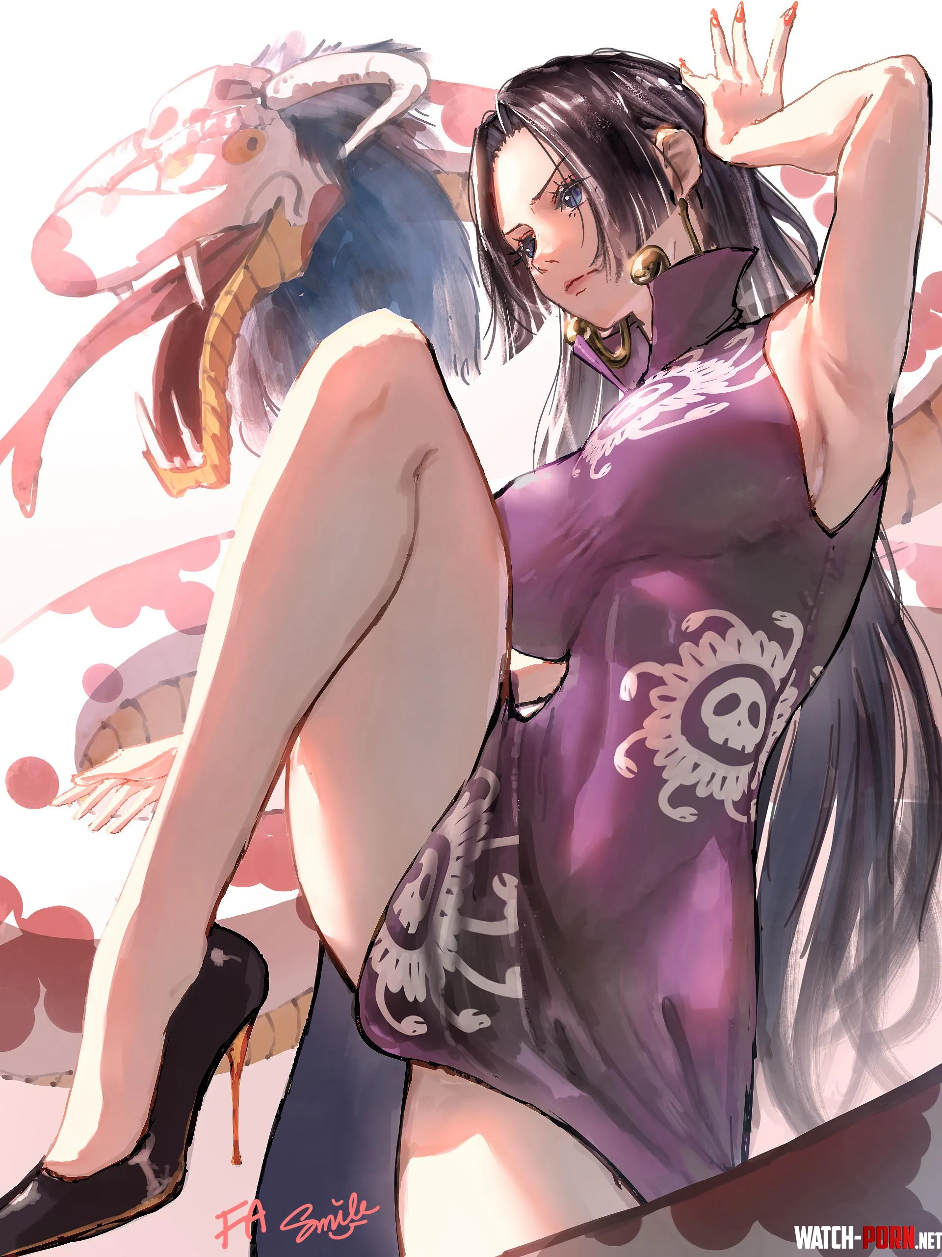 Mommy Boa Hancock (smile) by Silent_Steak_9540