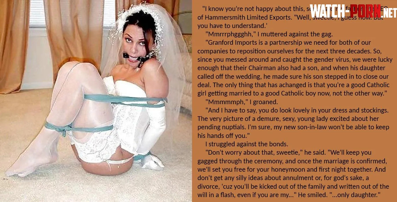 New Caption! Wedding's Still On, Just a Good Catholic Girl This Time, Not a Boy by Lost-Day-5036