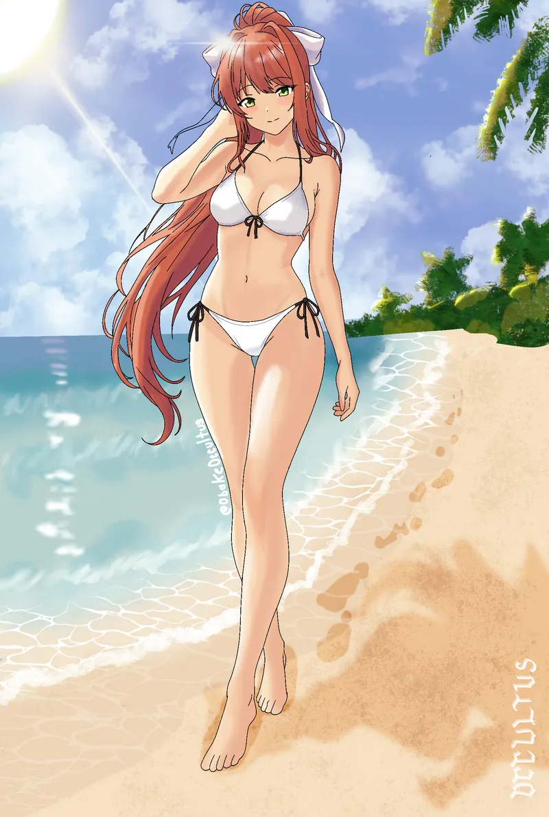 Thumbnail Discover Beach Monika by ObakeOccultus - maholewder Unveils!