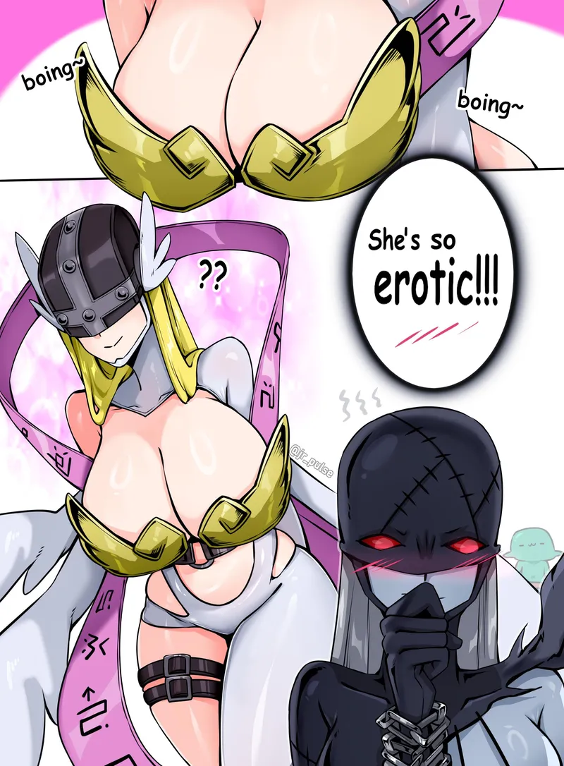Thumbnail Angewomon by jr_pulse – A Digimon Ecchi Adventure