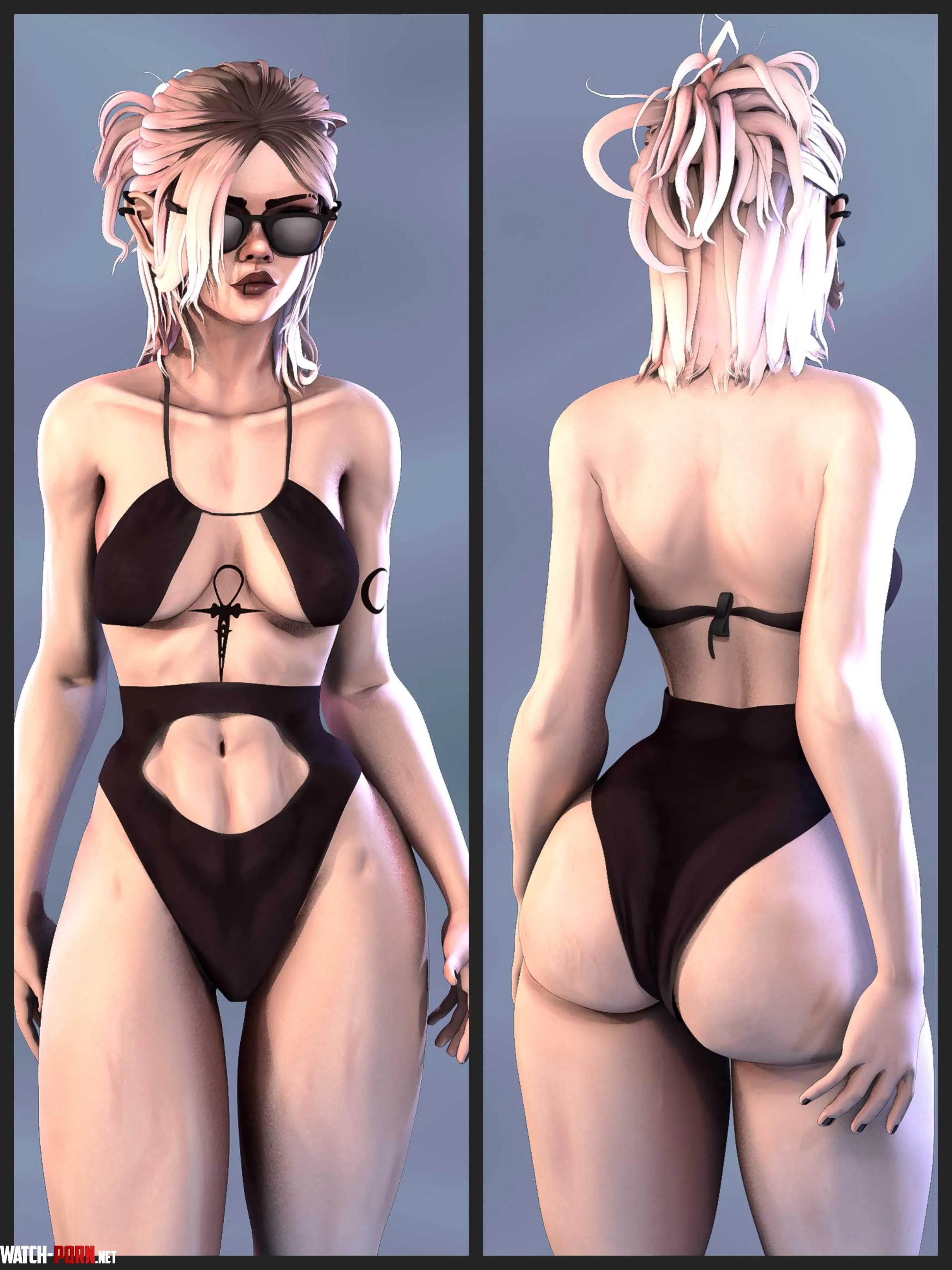 Abby's Beach Bod Booty by FourChambersGames
