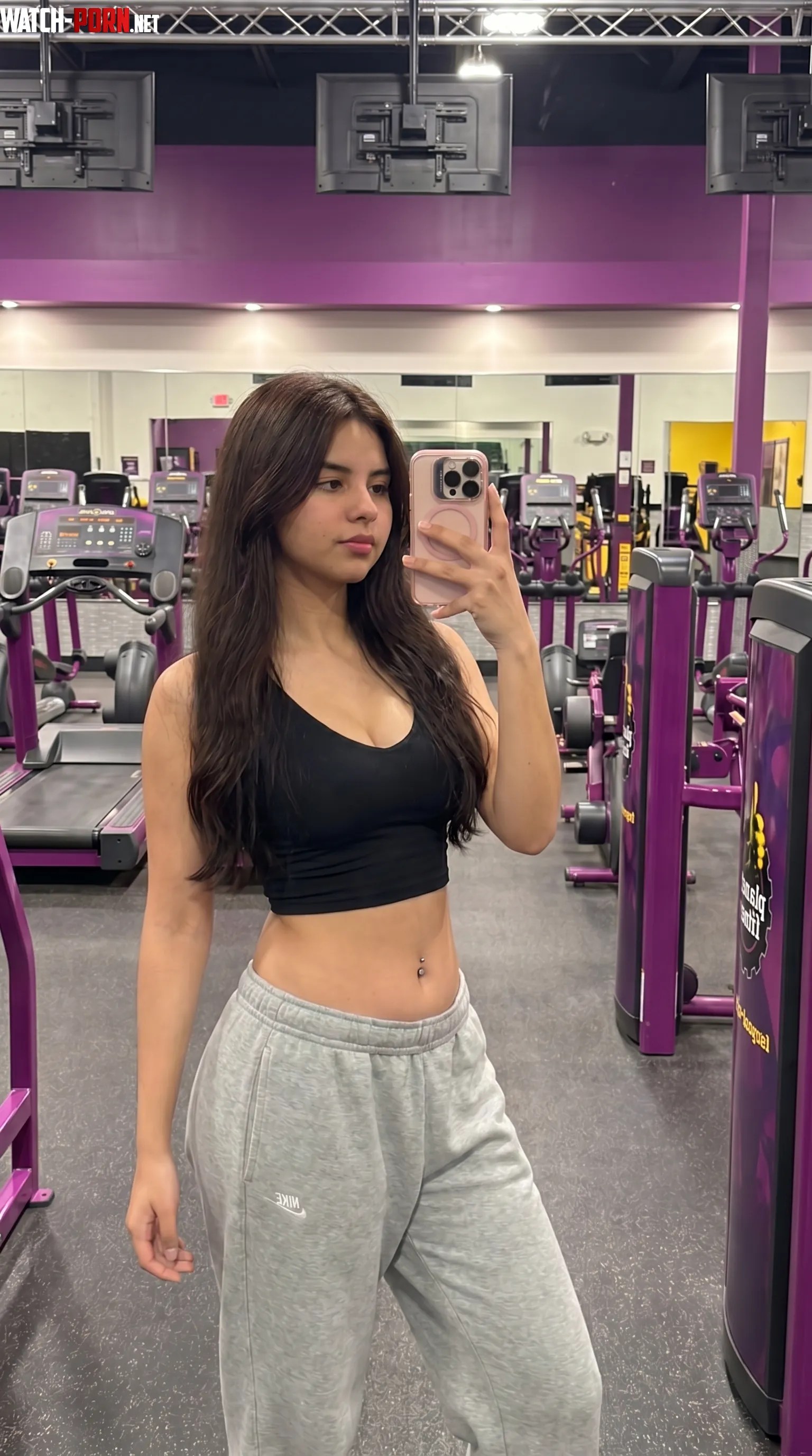 Love working out in crop tops by SoftToastyCinnamon