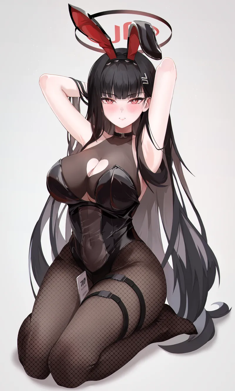 Thumbnail Rio in Black [Blue Archive] by xSoulsaber in Pantsu Category