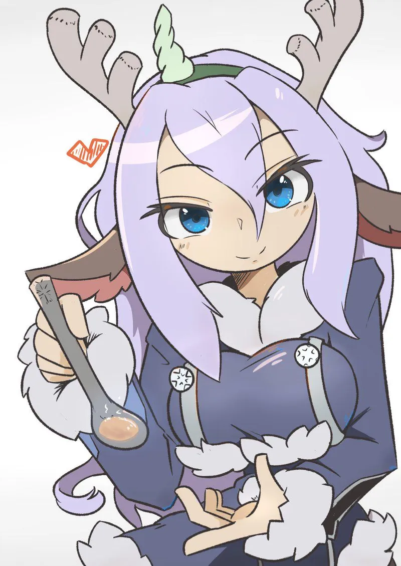 Thumbnail Feeding Soup with White Horn in MonsterGirl Realm | Jaxx1992