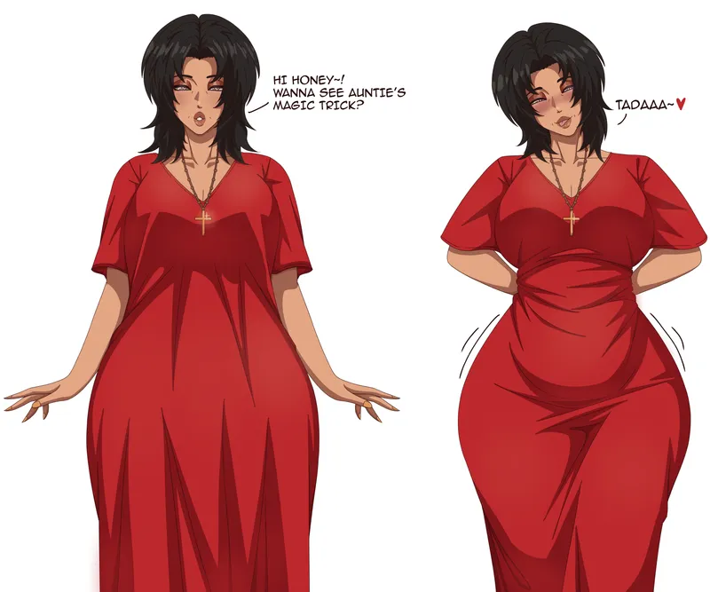 Thumbnail Auntie's Magic Trick: Delve into Supernatural Charms | AnimeMILFS